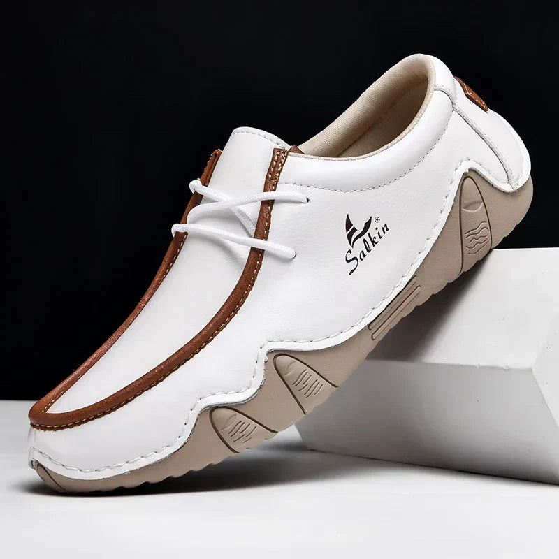 MAISON LUMIÈRE | CHAUSSURES ORTHOPÉDIQUES EN CUIR À AJUSTEMENT PRÉCIS