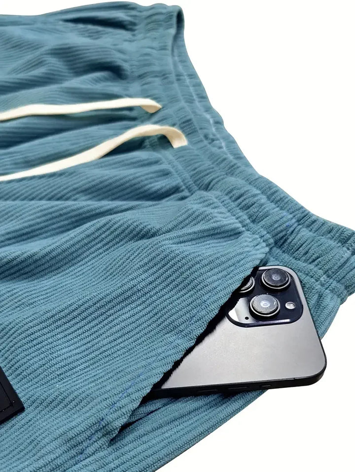 MAISON LUMIÈRE | PANTALON ÉLÉGANT EN VELOURS CÔTELÉ