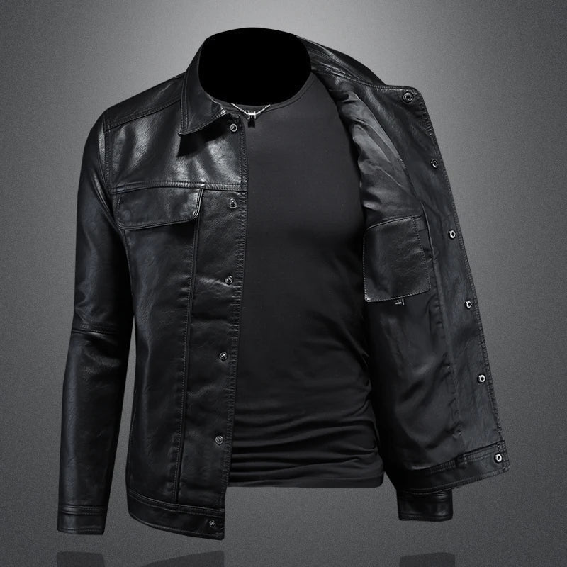 MAISON LUMIÈRE | VESTE EN CUIR MODERNE RIDER