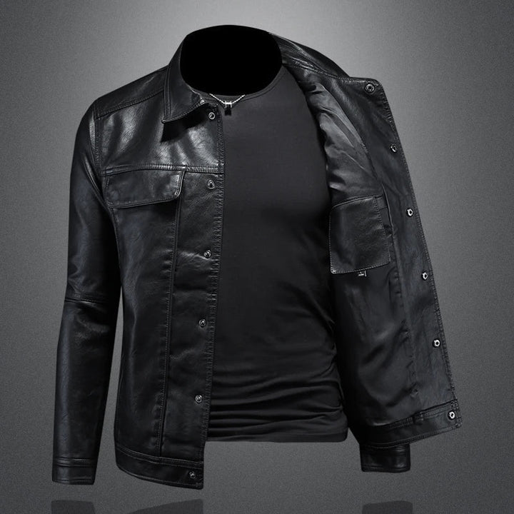 MAISON LUMIÈRE | VESTE EN CUIR MODERNE RIDER