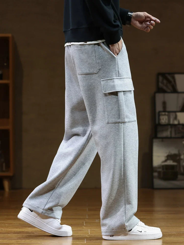 MAISON LUMIÈRE | PANTALON CARGO EN POLAIRE