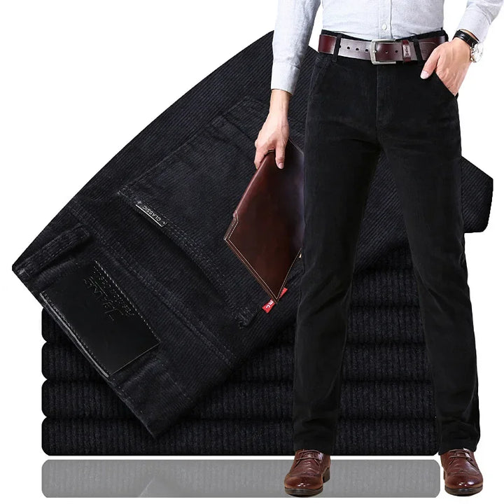 MAISON LUMIÈRE | PANTALON D'HOMME DE LUXE EN MATÉRIAU PREMIUM