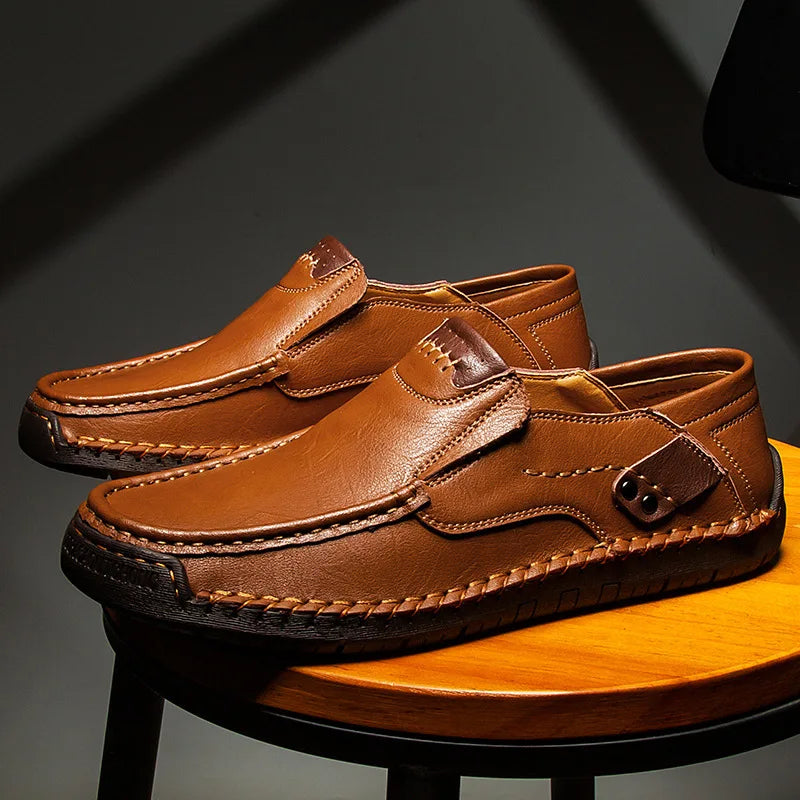 MAISON LUMIÈRE | MOCASSINS EN CUIR POUR HOMME CLASSIQUES