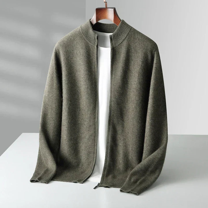 MAISON LUMIÈRE | GILET DE LUXE EN LAINE DE CACHEMIRE PREMIUM