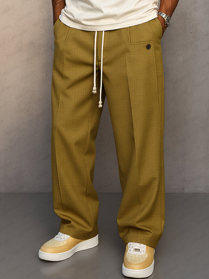 MAISON LUMIÈRE | PANTALONS ÉLÉGANTS AVEC CORDON