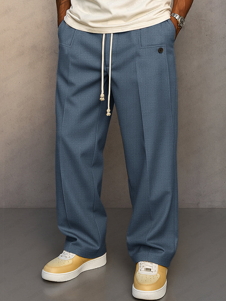 MAISON LUMIÈRE | PANTALONS ÉLÉGANTS AVEC CORDON