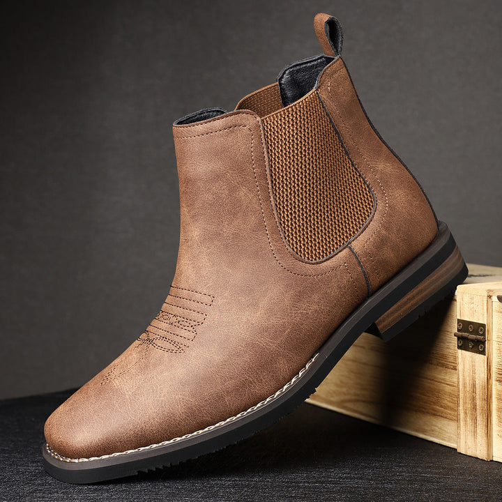 MAISON LUMIÈRE | BOTTES CLASSIQUES EN CUIR POUR HOMME
