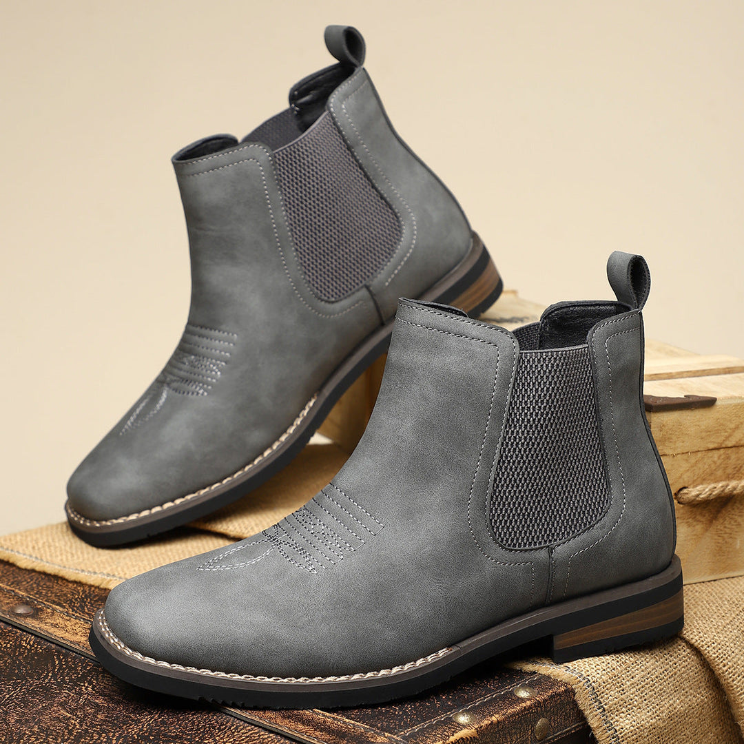 MAISON LUMIÈRE | BOTTES CLASSIQUES EN CUIR POUR HOMME