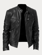 MAISON LUMIÈRE | VESTE DÉCONTRACTÉE EN CUIR