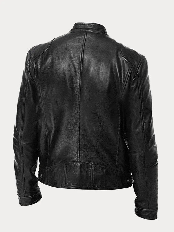 MAISON LUMIÈRE | VESTE DÉCONTRACTÉE EN CUIR