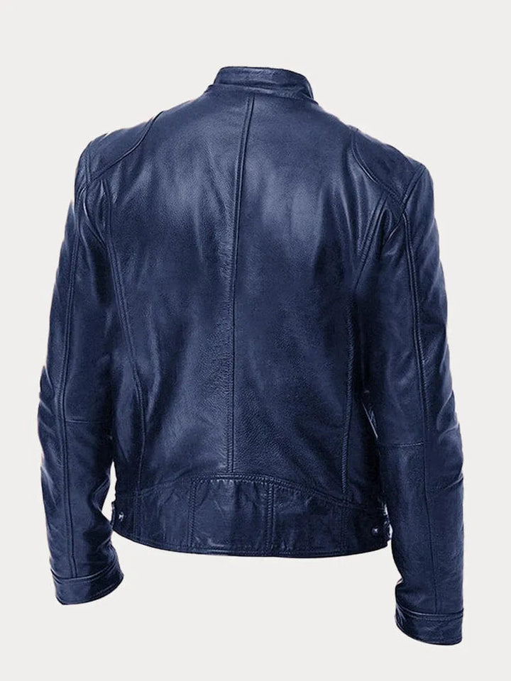 MAISON LUMIÈRE | VESTE DÉCONTRACTÉE EN CUIR