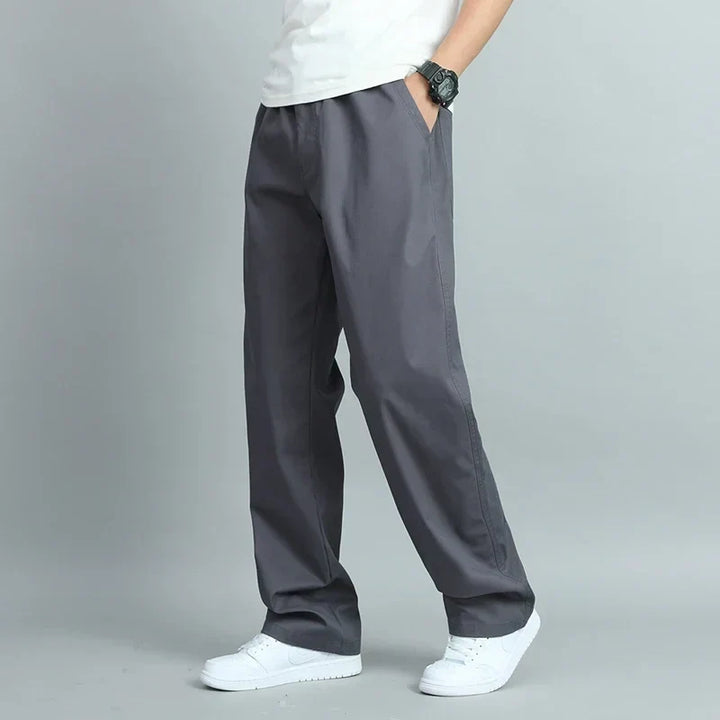 MAISON LUMIÈRE | PANTALONS AMPLE HOMME EN COTON