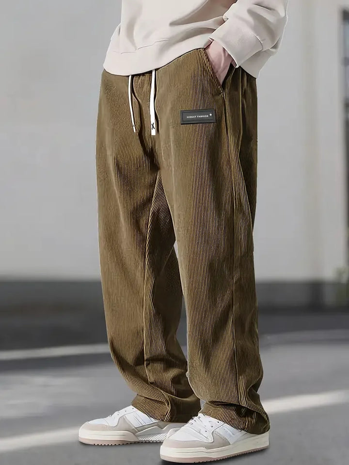 MAISON LUMIÈRE | PANTALON ÉLÉGANT EN VELOURS CÔTELÉ