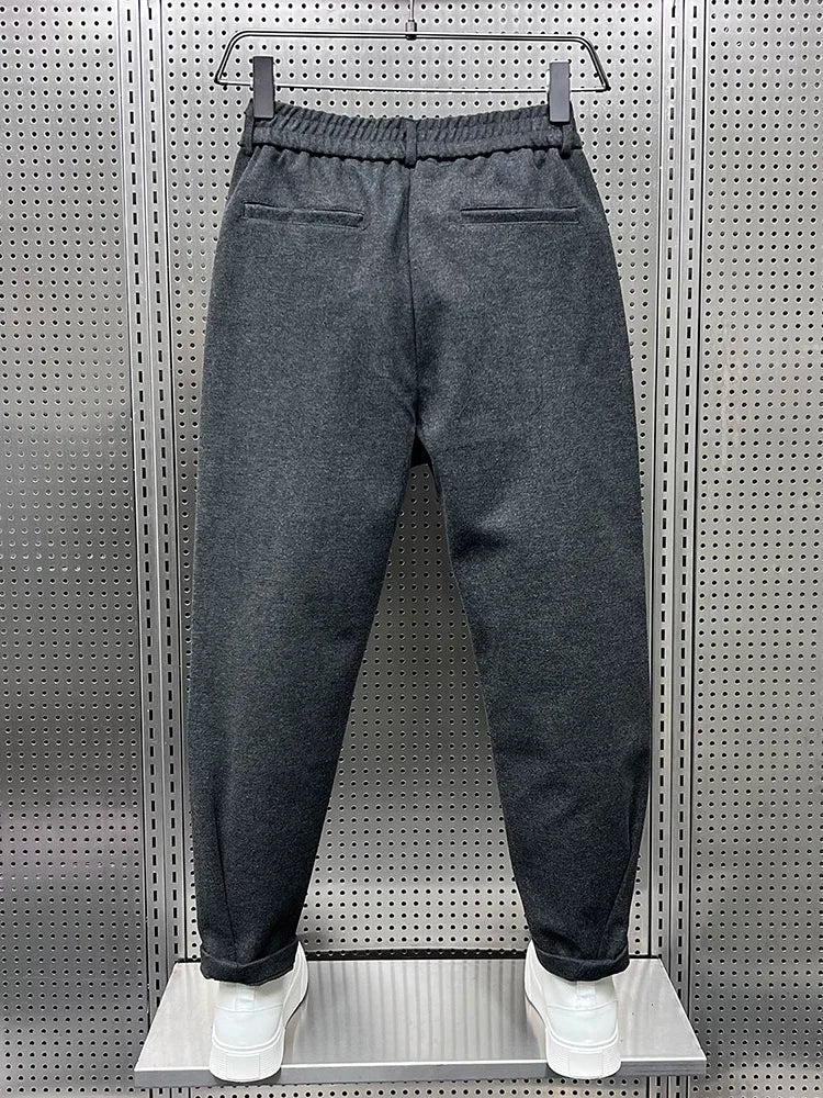 MAISON LUMIÈRE | PANTALONS TAPERED TEXTURÉS