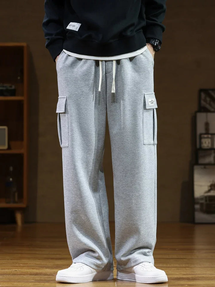 MAISON LUMIÈRE | PANTALON CARGO EN POLAIRE