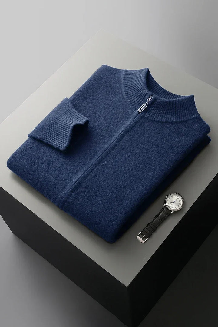 MAISON LUMIÈRE | GILET DE LUXE EN LAINE DE CACHEMIRE PREMIUM