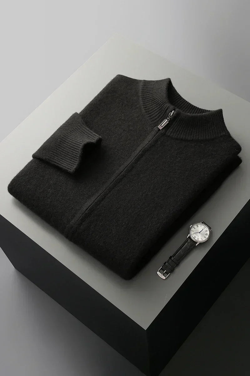 MAISON LUMIÈRE | GILET DE LUXE EN LAINE DE CACHEMIRE PREMIUM
