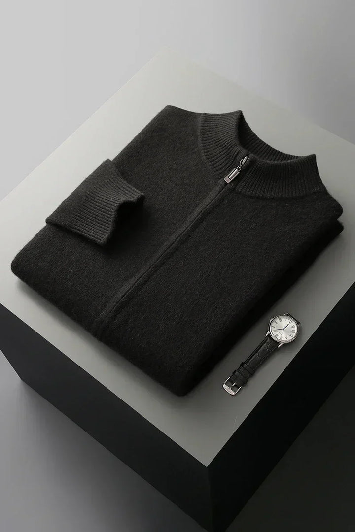 MAISON LUMIÈRE | GILET DE LUXE EN LAINE DE CACHEMIRE PREMIUM