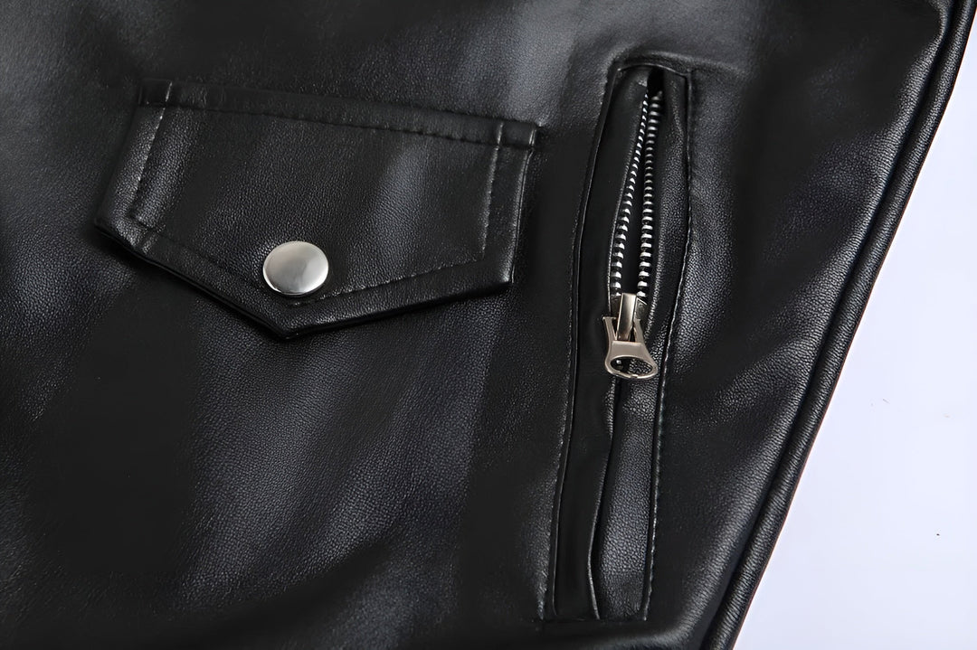 MAISON LUMIÈRE | VESTE EN CUIR POUR HOMME CLASSIQUE