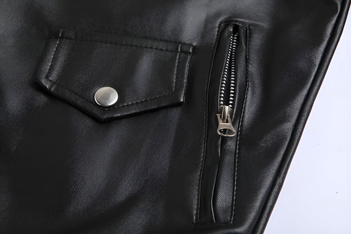 MAISON LUMIÈRE | VESTE EN CUIR POUR HOMME CLASSIQUE