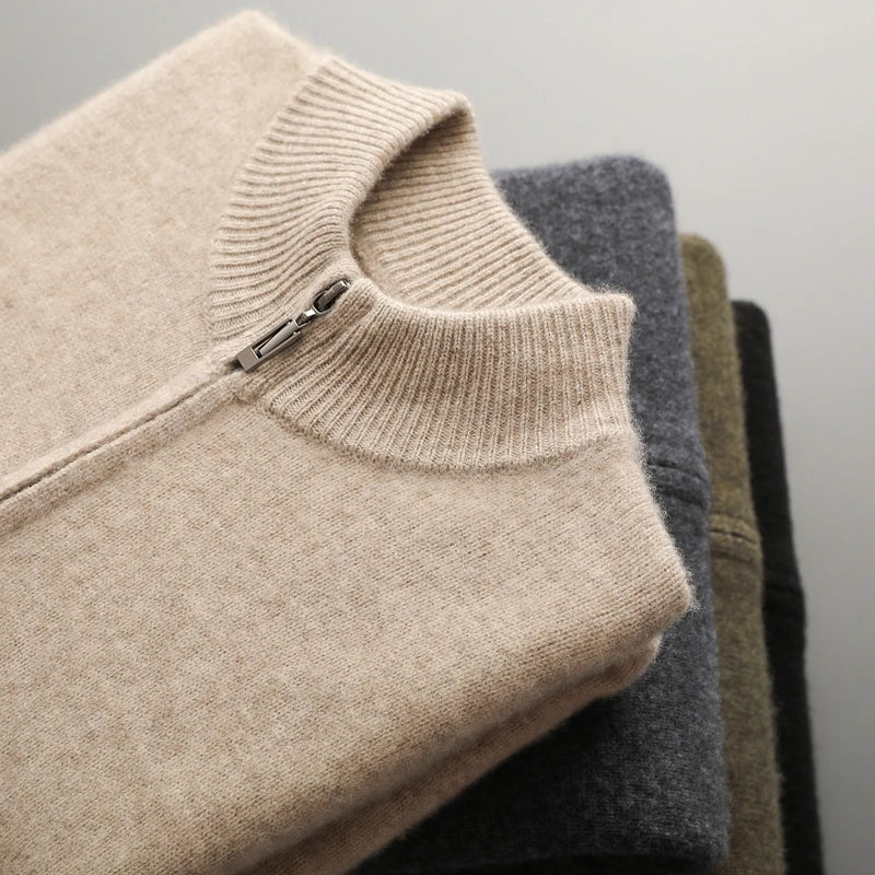MAISON LUMIÈRE | GILET DE LUXE EN LAINE DE CACHEMIRE PREMIUM
