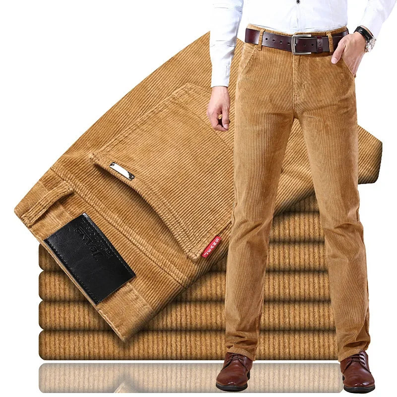 MAISON LUMIÈRE | PANTALON D'HOMME DE LUXE EN MATÉRIAU PREMIUM