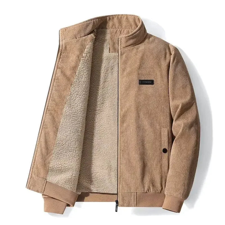 MAISON LUMIÈRE | VESTE EN CORDUROY AVEC DOUBLURE EN POLAIRE