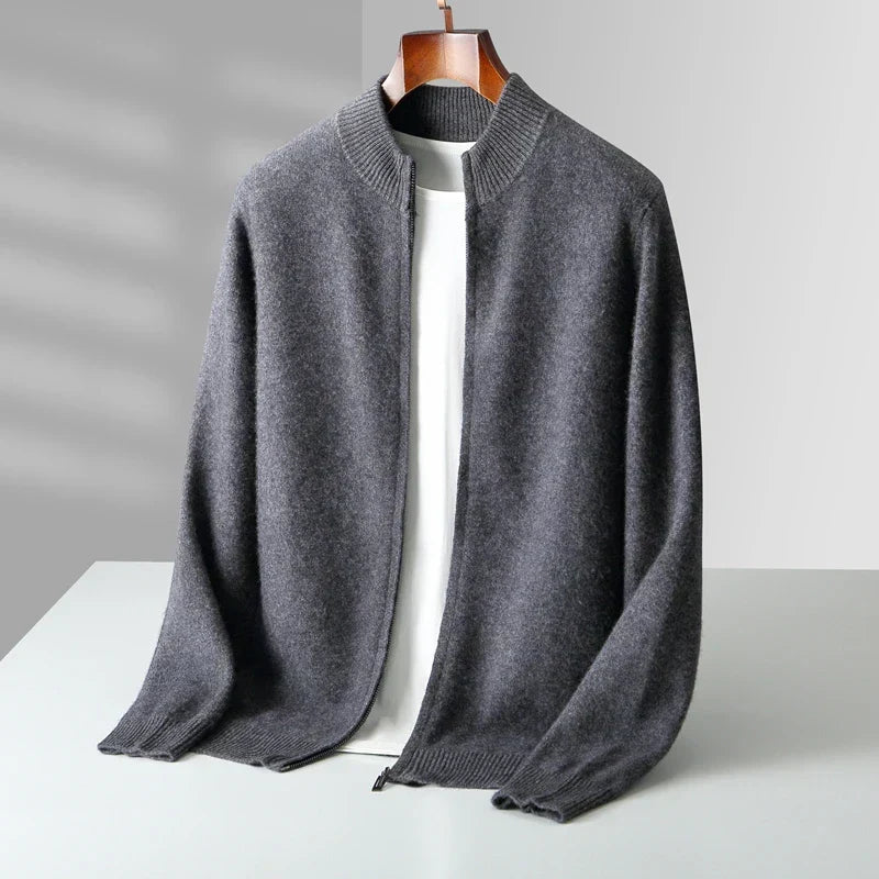 MAISON LUMIÈRE | GILET DE LUXE EN LAINE DE CACHEMIRE PREMIUM