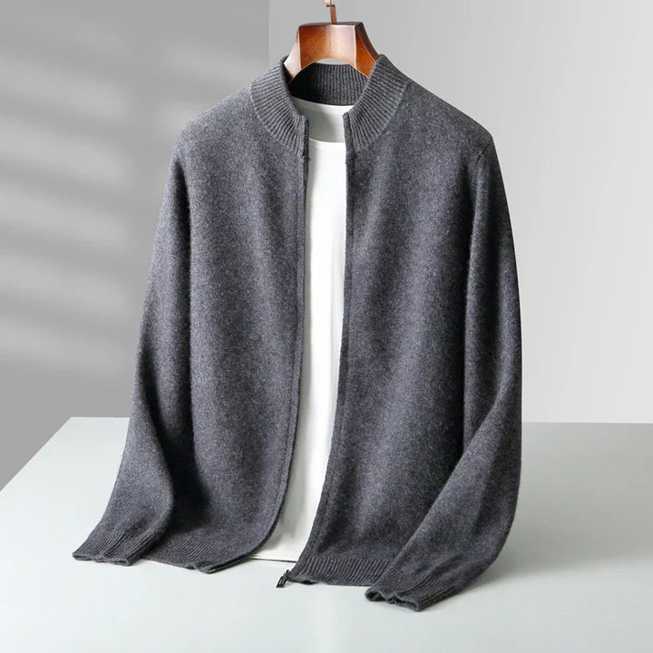 MAISON LUMIÈRE | GILET DE LUXE EN LAINE DE CACHEMIRE PREMIUM