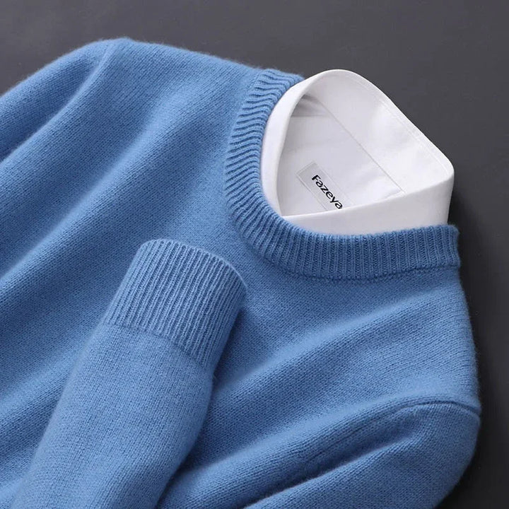 MAISON LUMIÈRE | Pull Col Rond Maille Douce Marcel