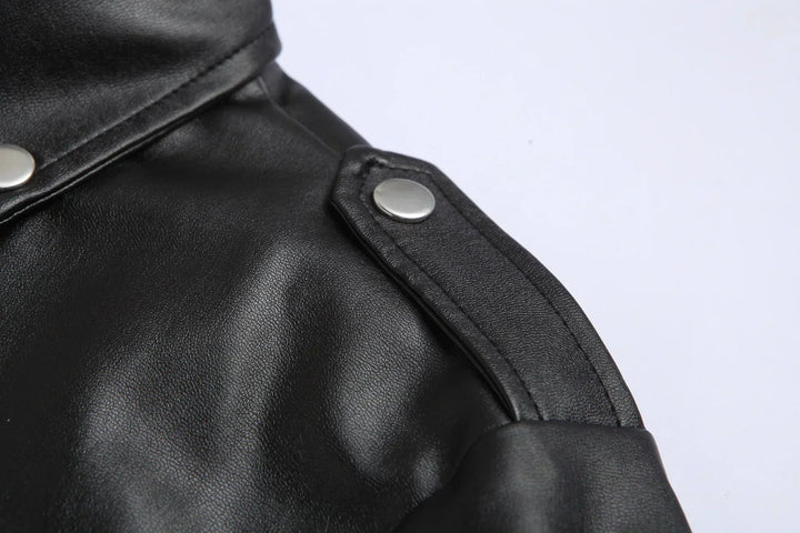 MAISON LUMIÈRE | VESTE EN CUIR POUR HOMME CLASSIQUE