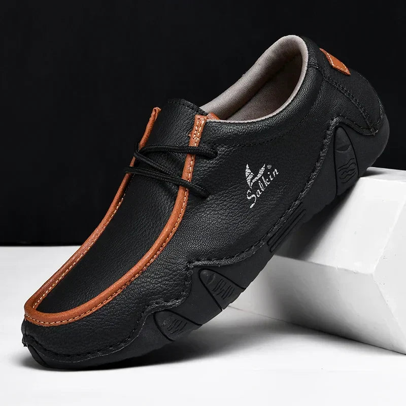 MAISON LUMIÈRE | CHAUSSURES ORTHOPÉDIQUES EN CUIR À AJUSTEMENT PRÉCIS