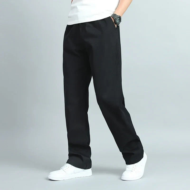MAISON LUMIÈRE | PANTALONS AMPLE HOMME EN COTON