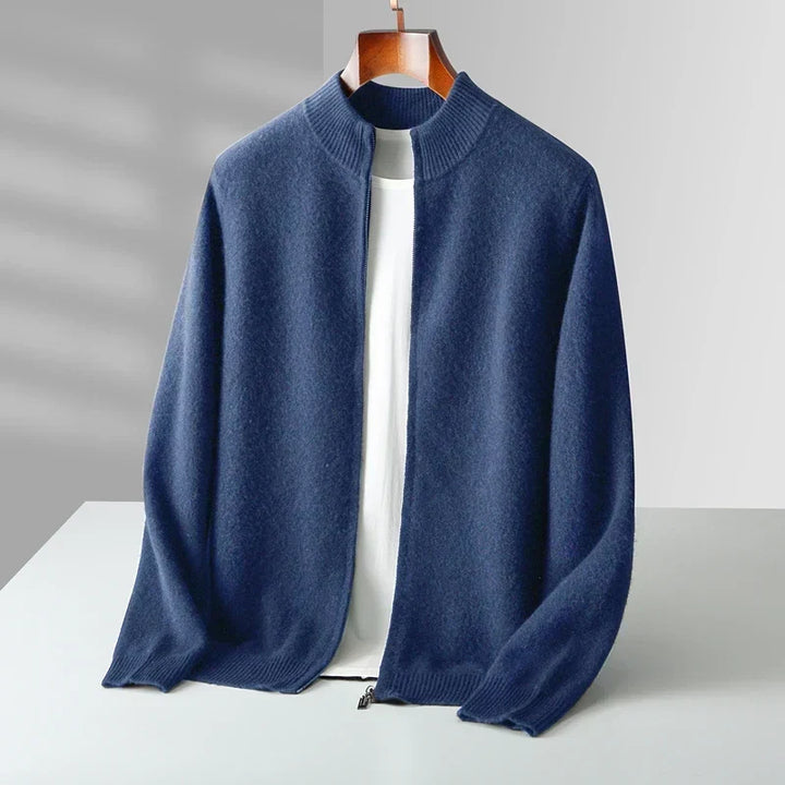 MAISON LUMIÈRE | GILET DE LUXE EN LAINE DE CACHEMIRE PREMIUM