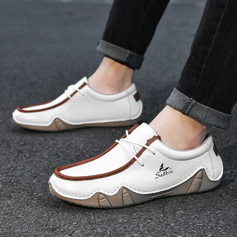 MAISON LUMIÈRE | CHAUSSURES ORTHOPÉDIQUES EN CUIR À AJUSTEMENT PRÉCIS