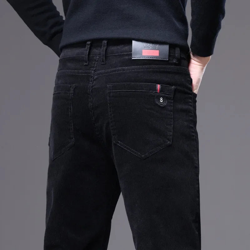 MAISON LUMIÈRE | PANTALON D'HOMME DE LUXE EN MATÉRIAU PREMIUM