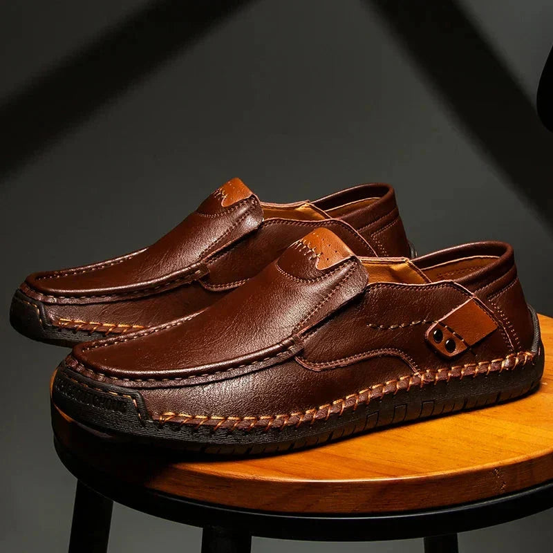 MAISON LUMIÈRE | MOCASSINS EN CUIR POUR HOMME CLASSIQUES