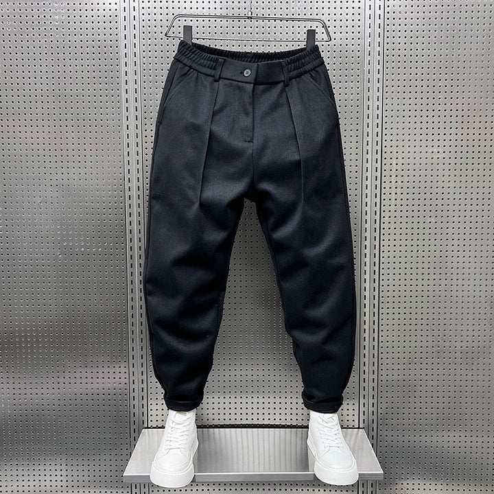 MAISON LUMIÈRE | PANTALONS TAPERED TEXTURÉS