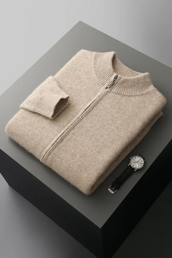 MAISON LUMIÈRE | GILET DE LUXE EN LAINE DE CACHEMIRE PREMIUM