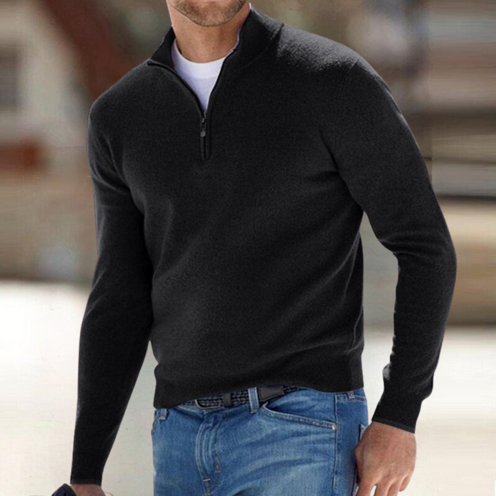 MAISON LUMIÈRE | PULL ZIPPÉ POUR HOMME