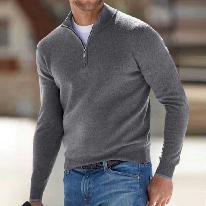 MAISON LUMIÈRE | PULL ZIPPÉ POUR HOMME