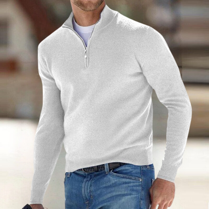 MAISON LUMIÈRE | PULL ZIPPÉ POUR HOMME