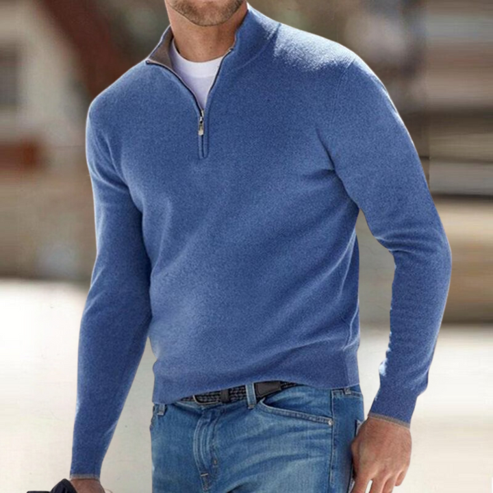MAISON LUMIÈRE | PULL ZIPPÉ POUR HOMME