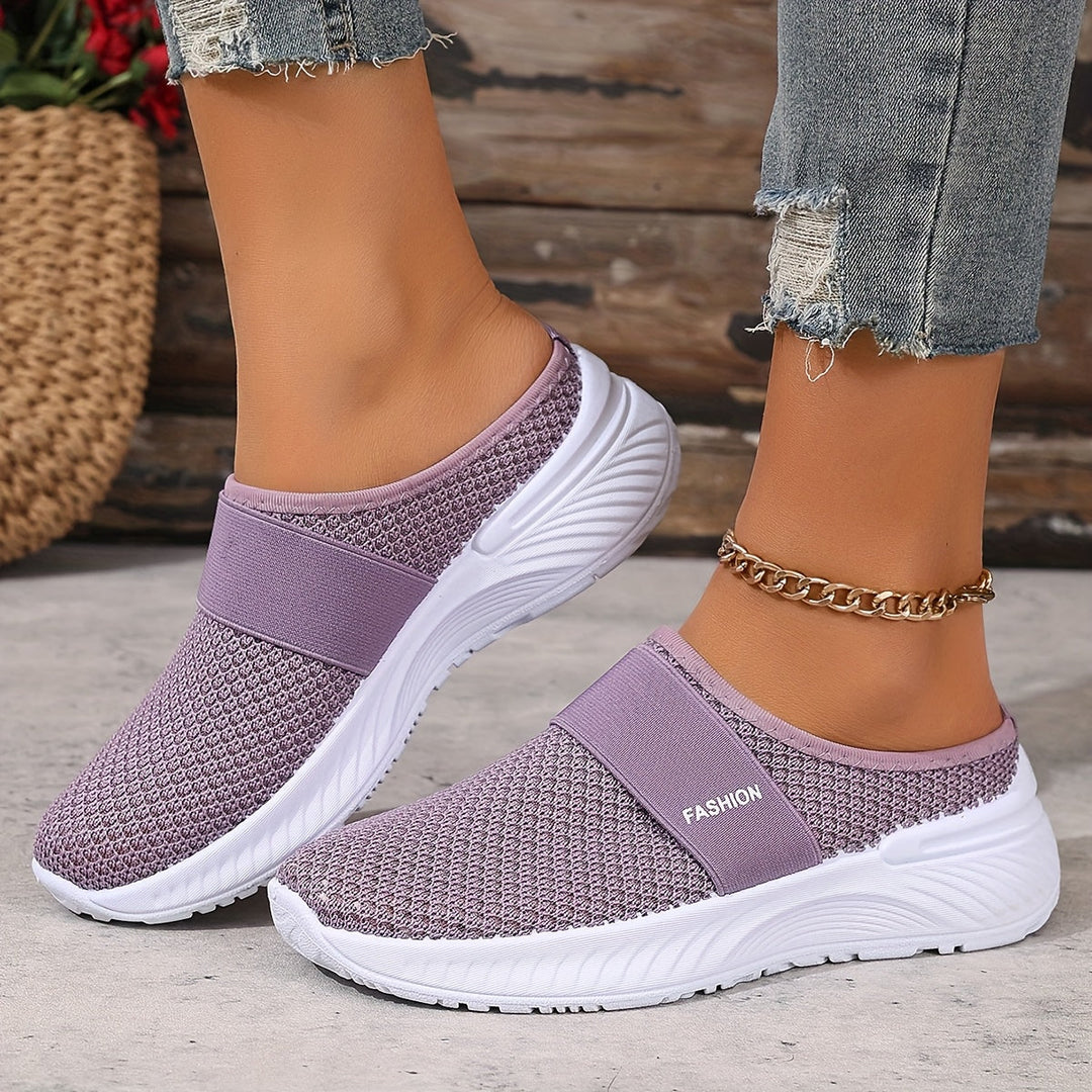 MAISON LUMIÈRE | Baskets Mules Mesh Respirant Nicole