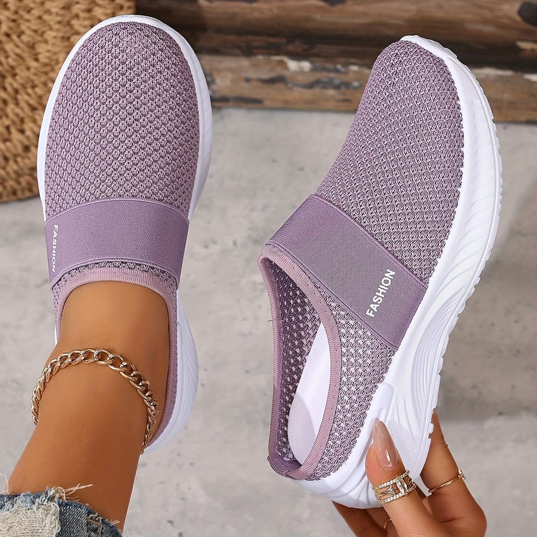 MAISON LUMIÈRE | Baskets Mules Mesh Respirant Nicole