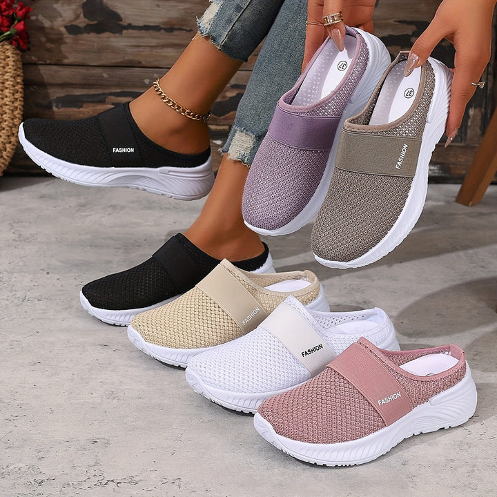 MAISON LUMIÈRE | Baskets Mules Mesh Respirant Nicole