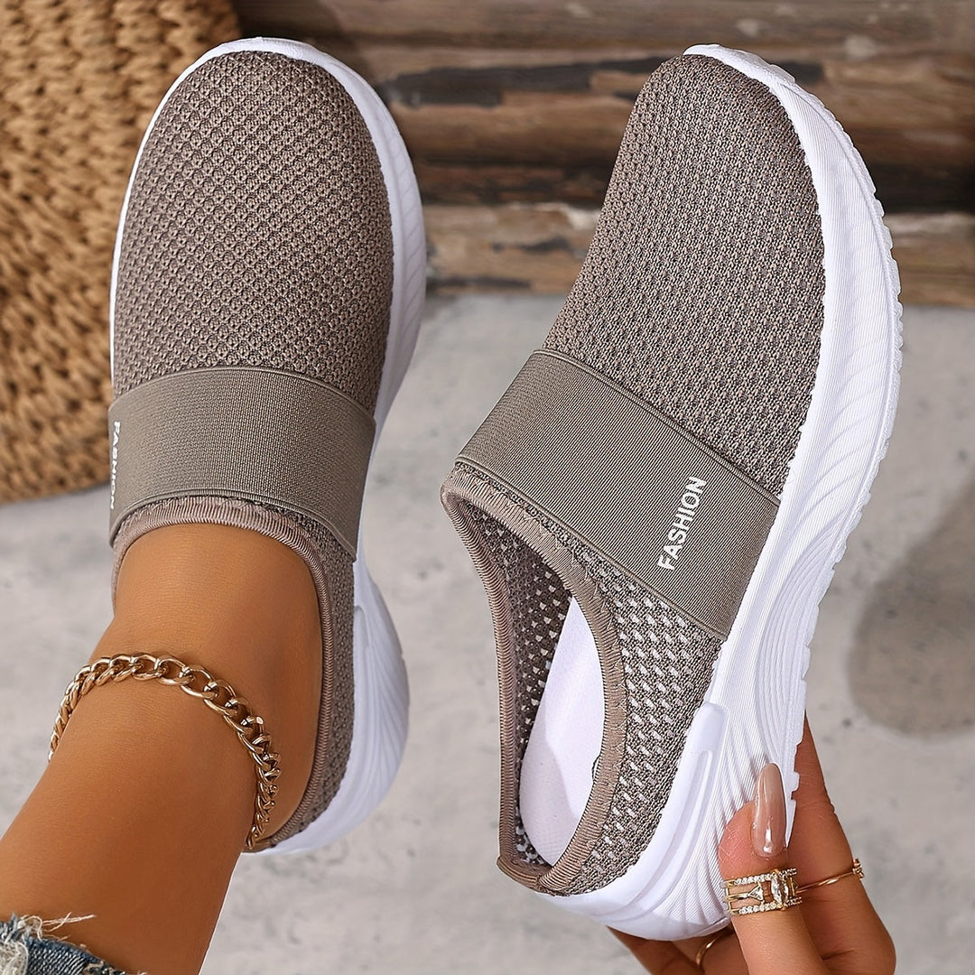 MAISON LUMIÈRE | Baskets Mules Mesh Respirant Nicole