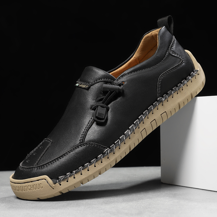 MAISON LUMIÈRE | Mocassins Confort Piqués Main Mathilde