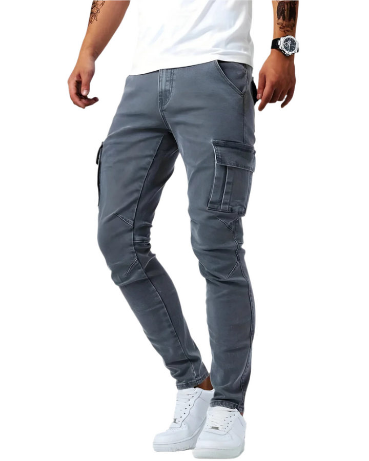 MAISON LUMIÈRE | PANTALON CARGO STRETCH