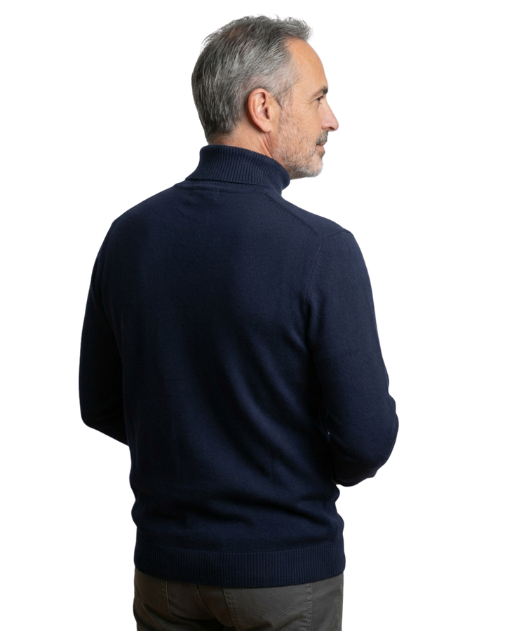MAISON LUMIÈRE | PULL EN MAILLE À COL ROULÉ POUR HOMME